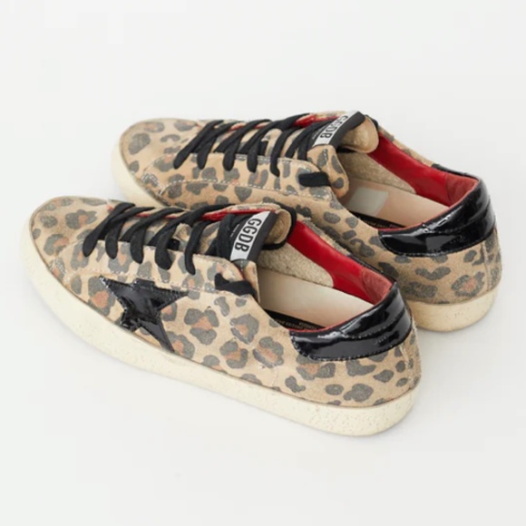 Golden Goose Brown Print Superstar Sneaker - Picture 3 of 11